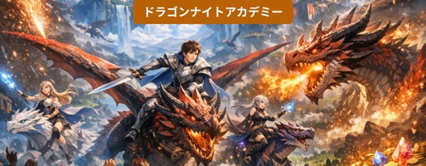 本日リリース！「ドラゴンナイトアカデミー」で、ドラゴンと魔法の世界への旅に出よう！今すぐ★7のドラゴンビーストをプレゼントでゲットしよう！